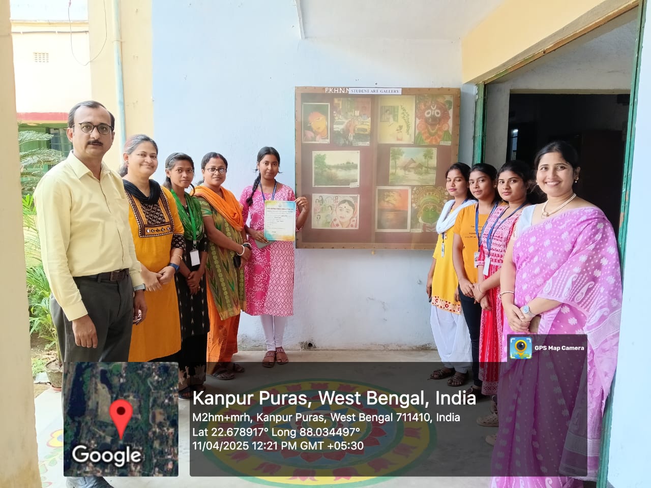 Inauguration of Student Art Gallery